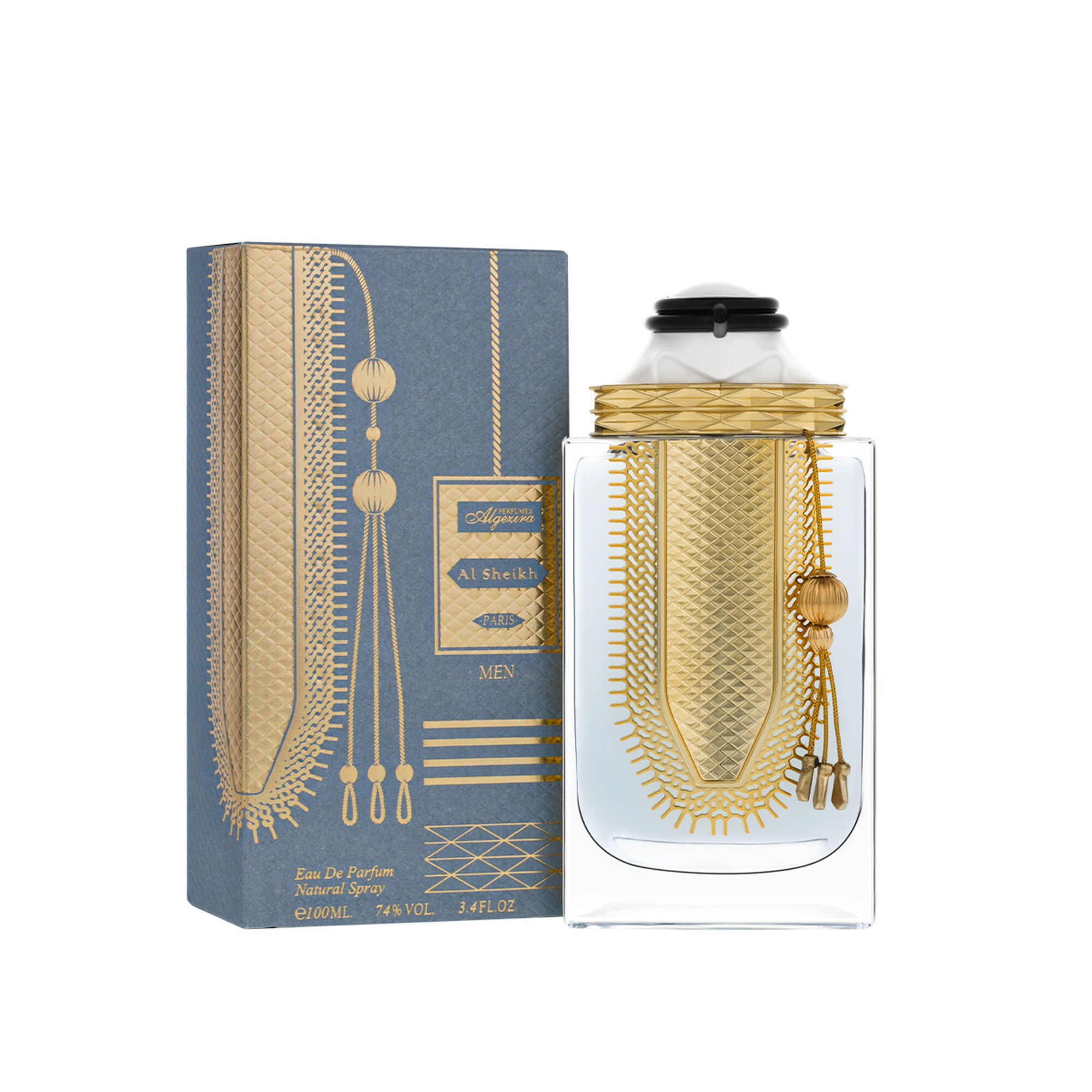 Al-Sheikh grey perfume for men 100 ml