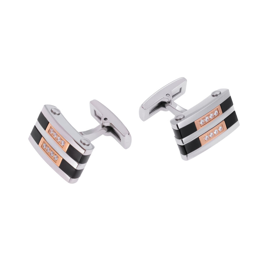 Proud Steel Cufflinks FCS-027 +box