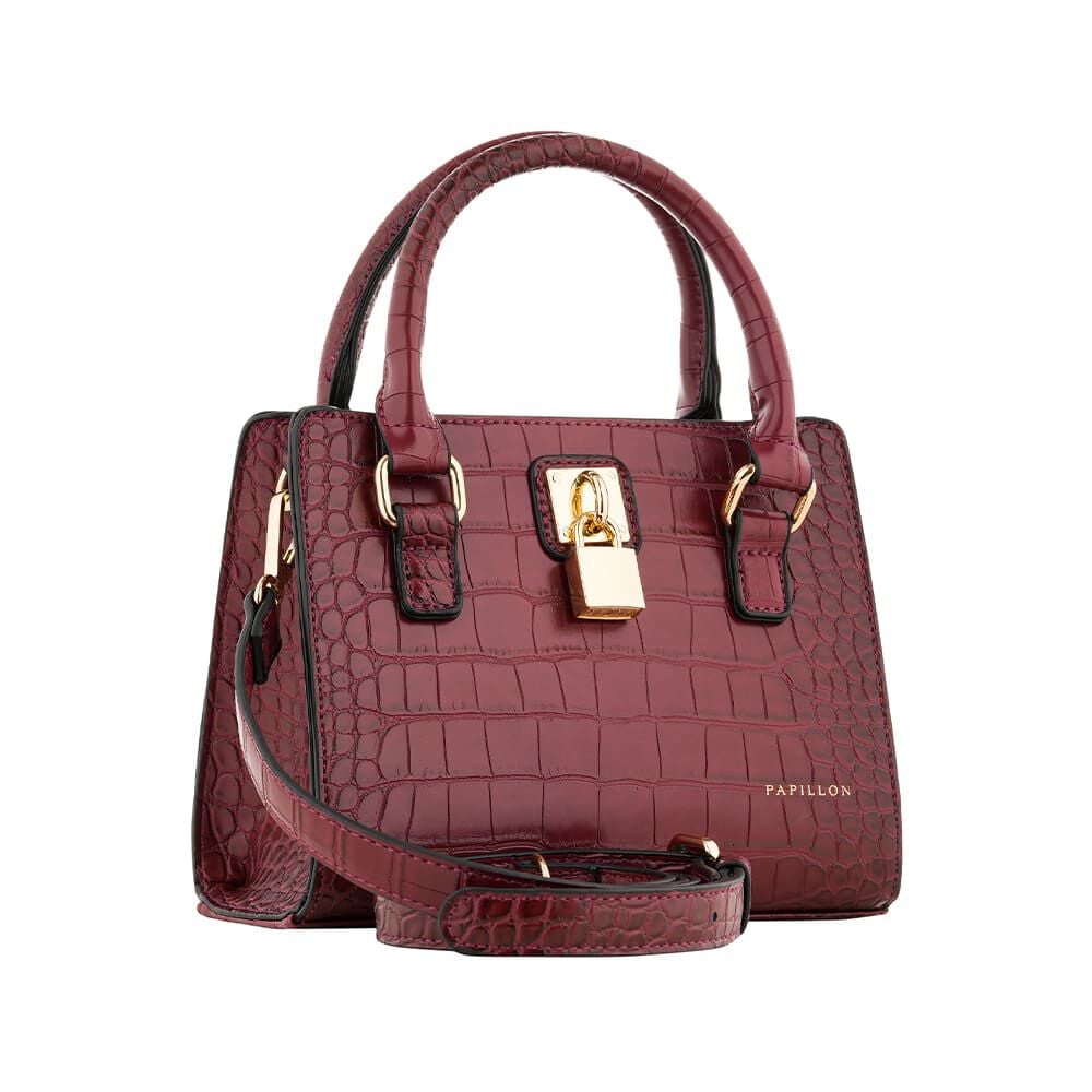 Burgundy bags and online purses