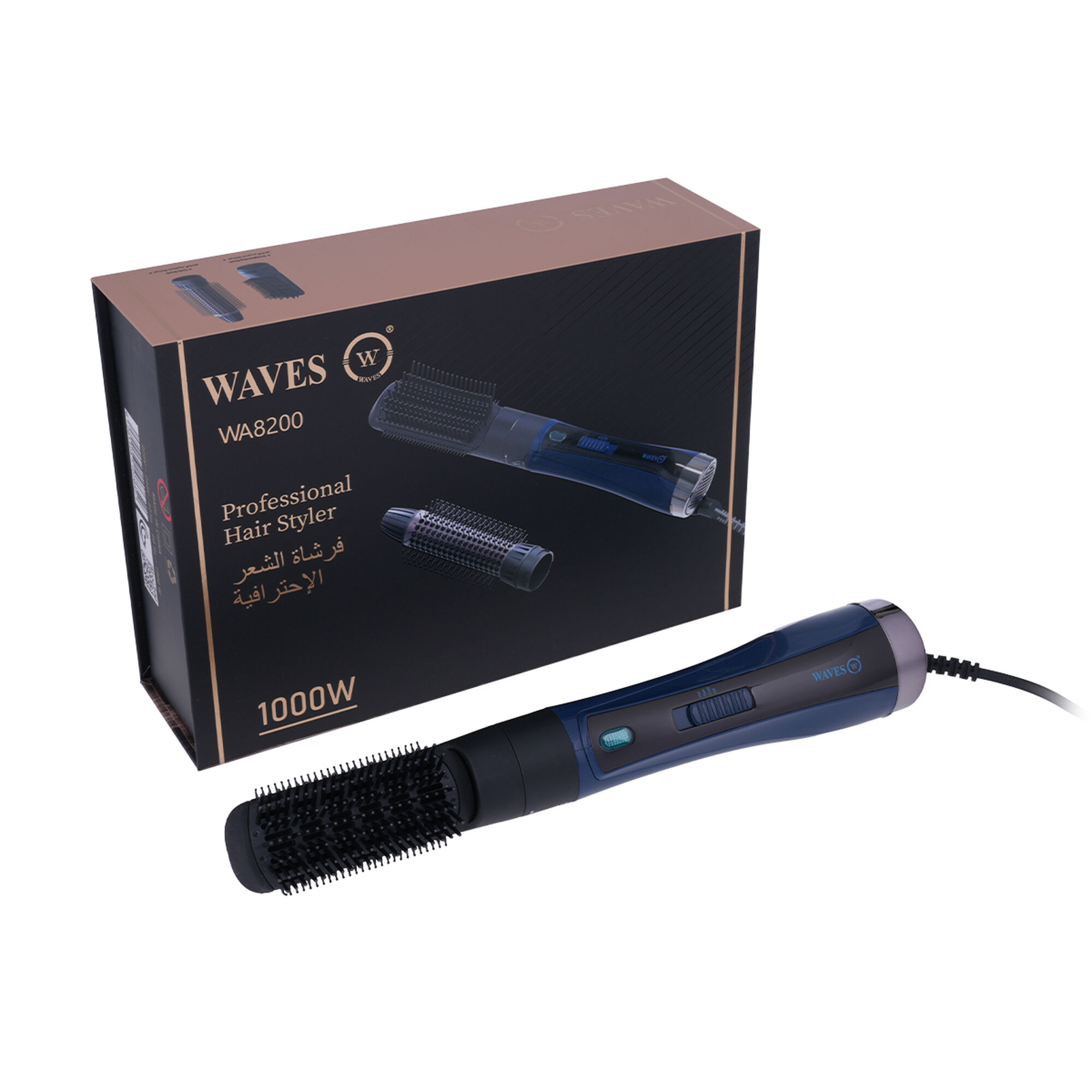 Waves Professional Hair Brush WA8200-BUG